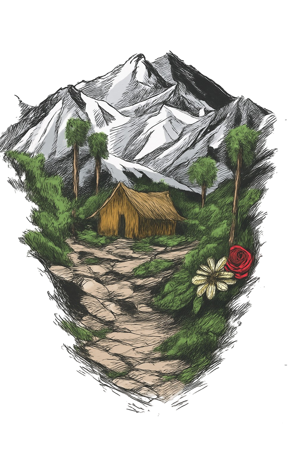 Alpine bus tour